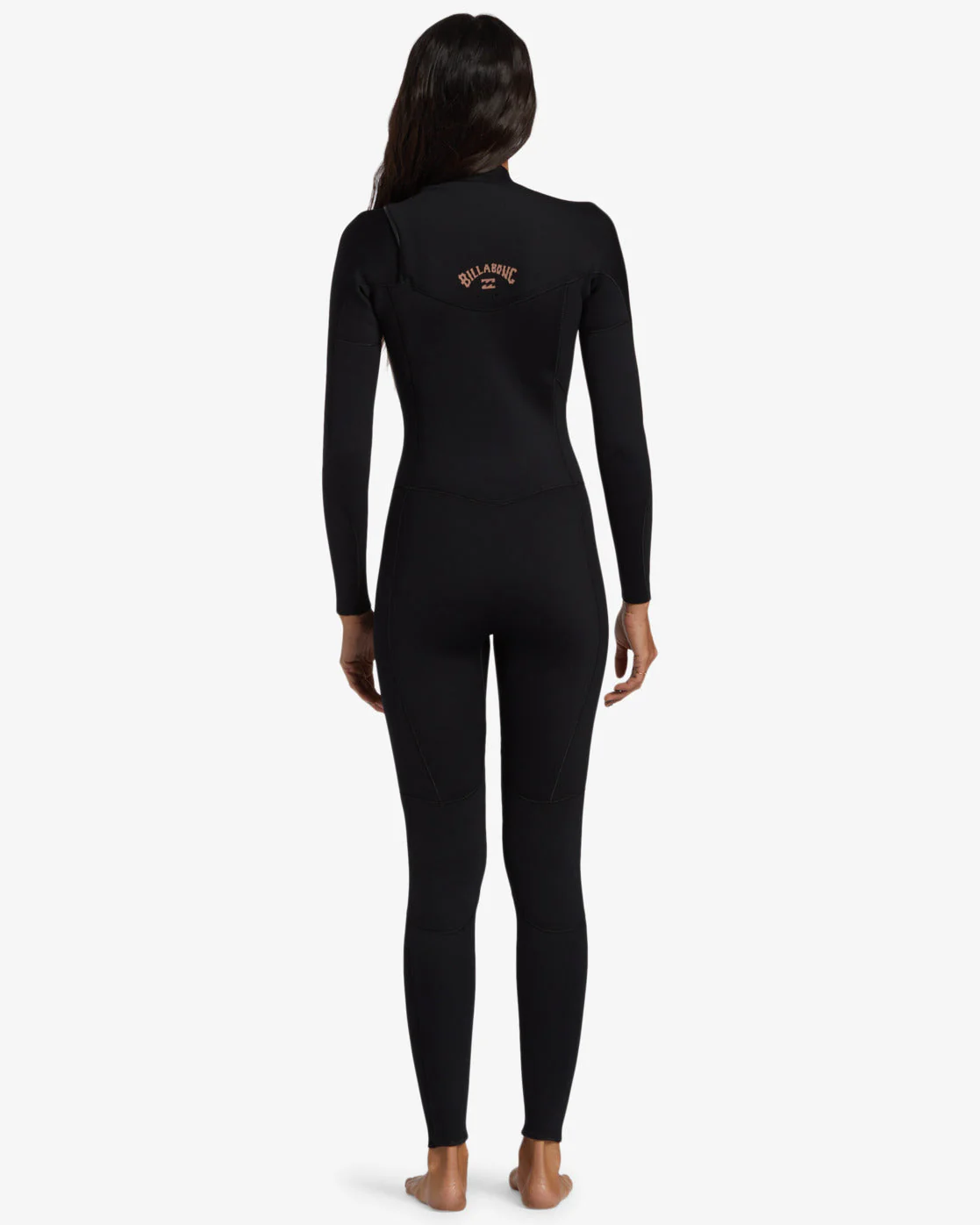 3/2mm Foil GBS Chest Zip Wetsuit - Black - Image 3
