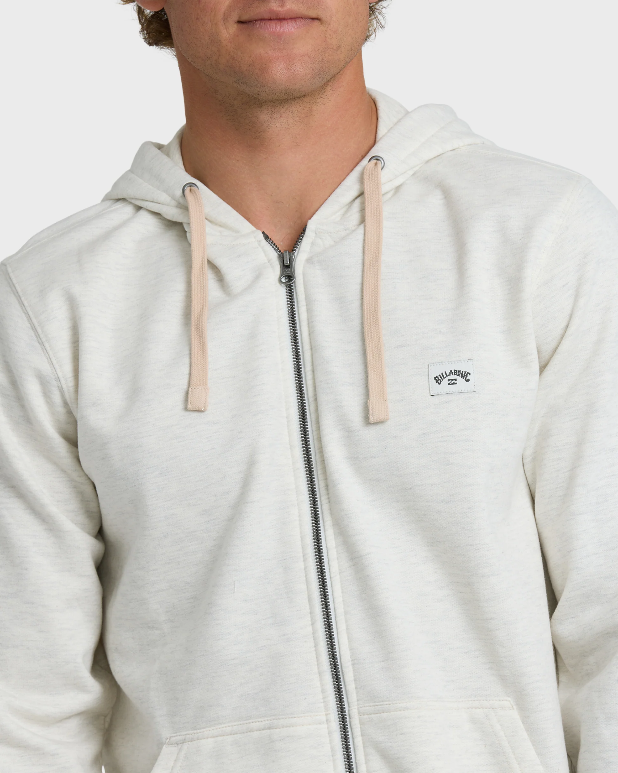 All Day Zip Sweatshirt - Light Gray Heather - Image 3