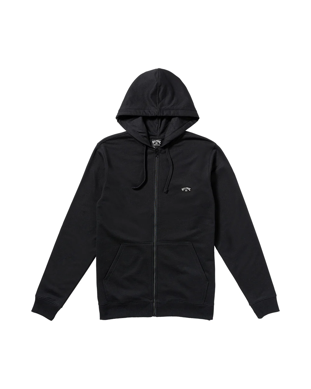 All Day Zip Front Hoodie - Black - Image 7