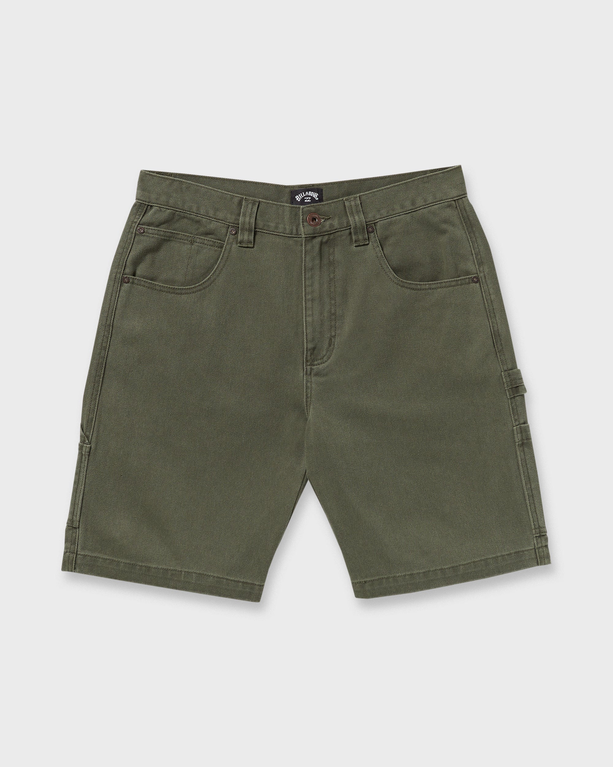 Bad Dog 21" Workwear Shorts - Dark Military - Image 7