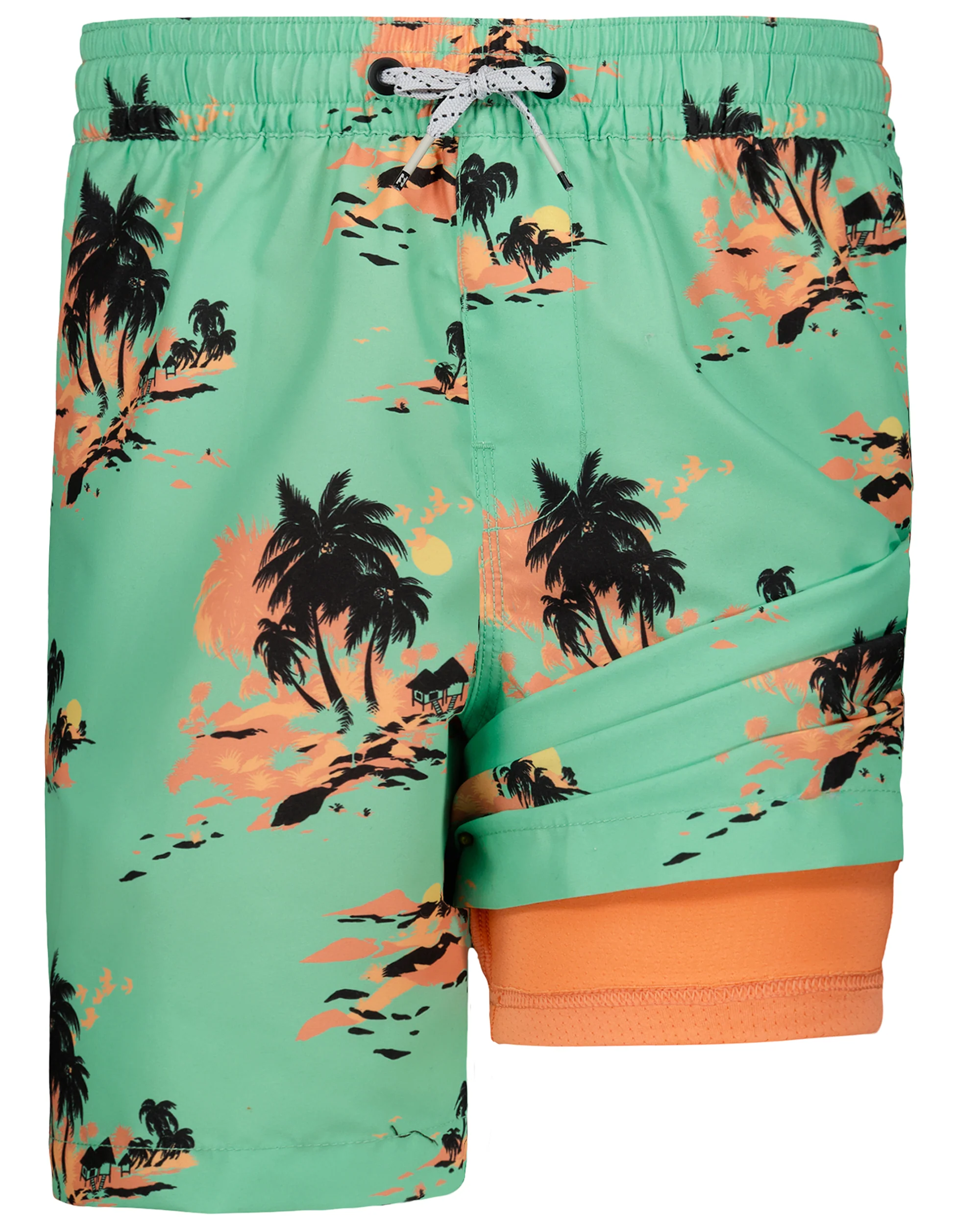 Boys Lineup Layback Swim Trunks - Image 6