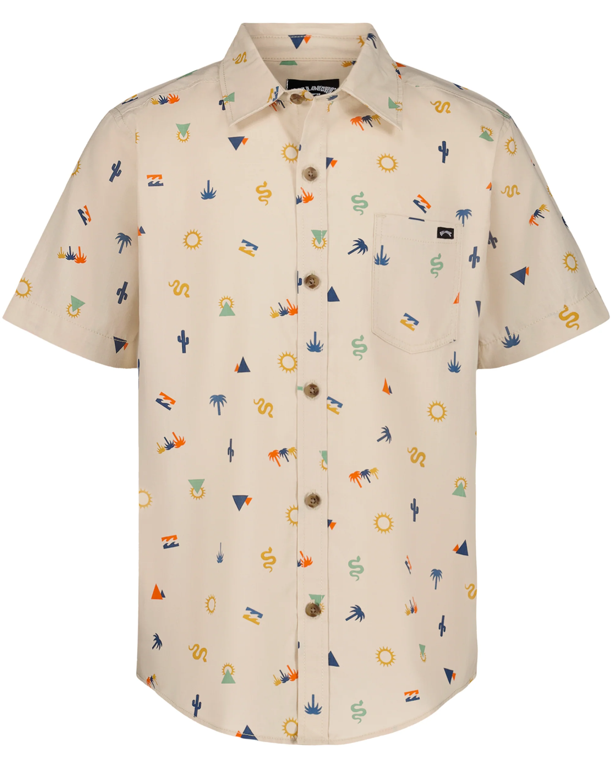 Boys Sundays Short Sleeve Shirt