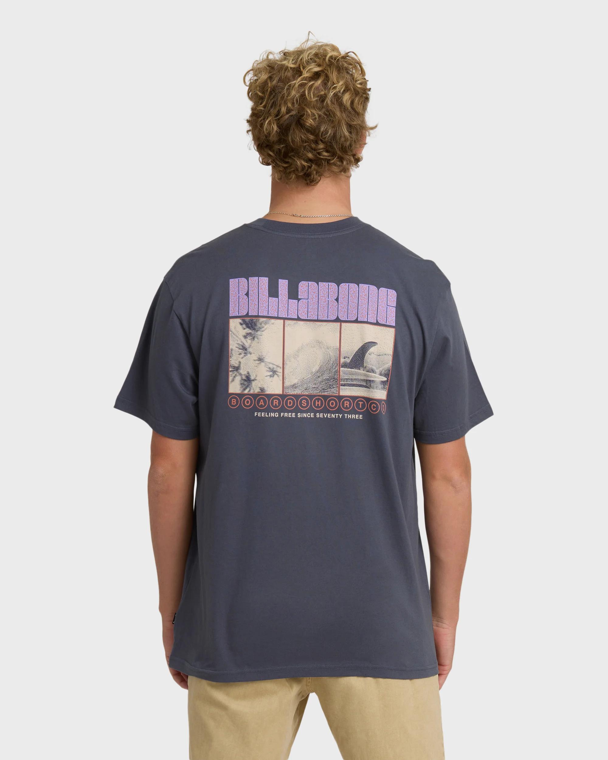 Broadsheet Premium Short Sleeve T-Shirt - Graystone - Image 2