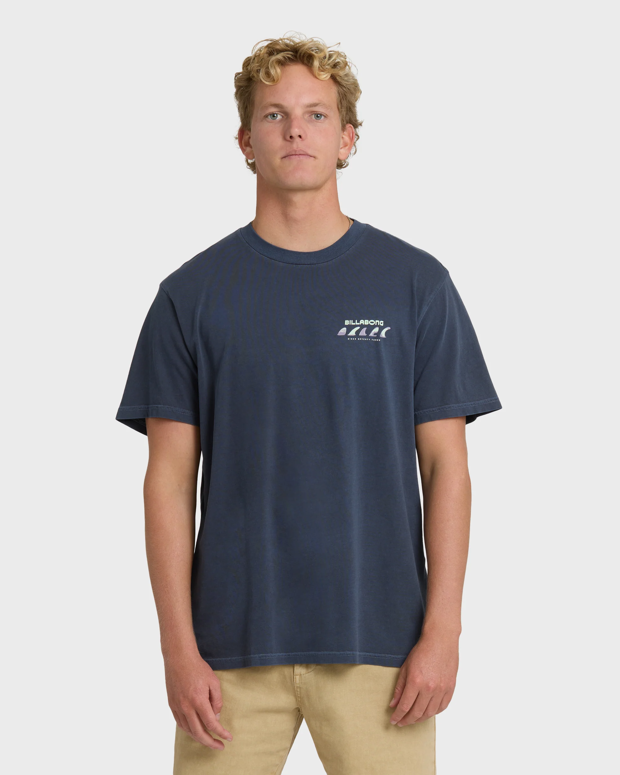 Choices Wave Washed Premium Short Sleeve T-Shirt - Graystone