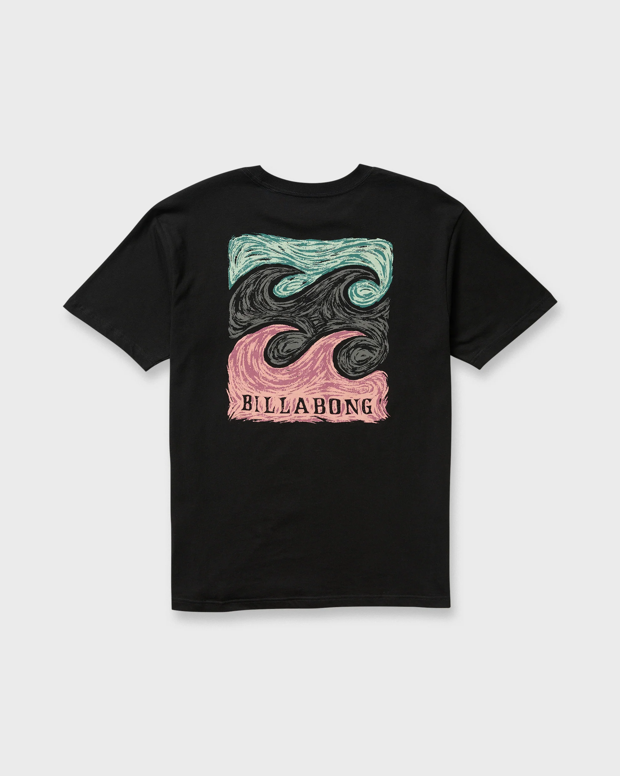 Mens Crayon Wave Premium T-Shirt - Image 6