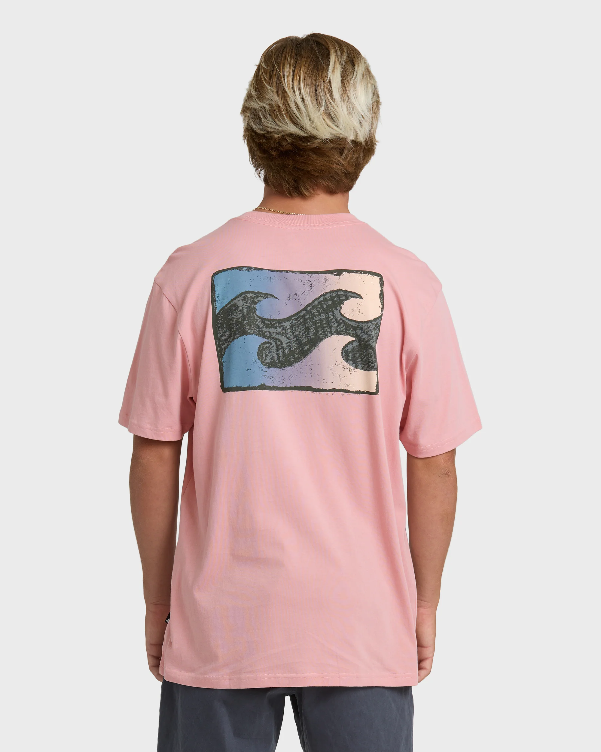 Mens Crayon Wave Premium T-Shirt - Image 2