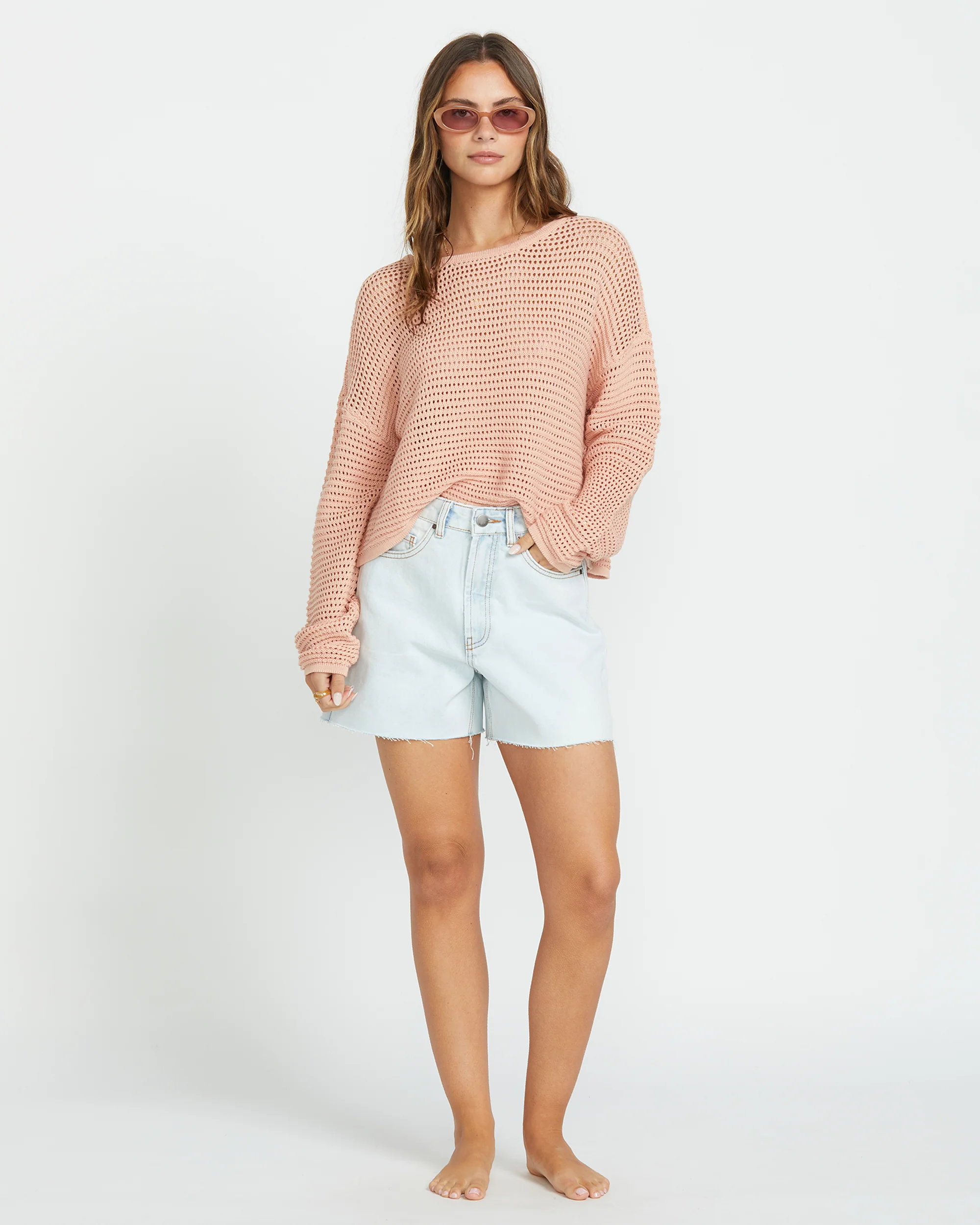 Daybreak Sweater - Faded Rose - Image 4