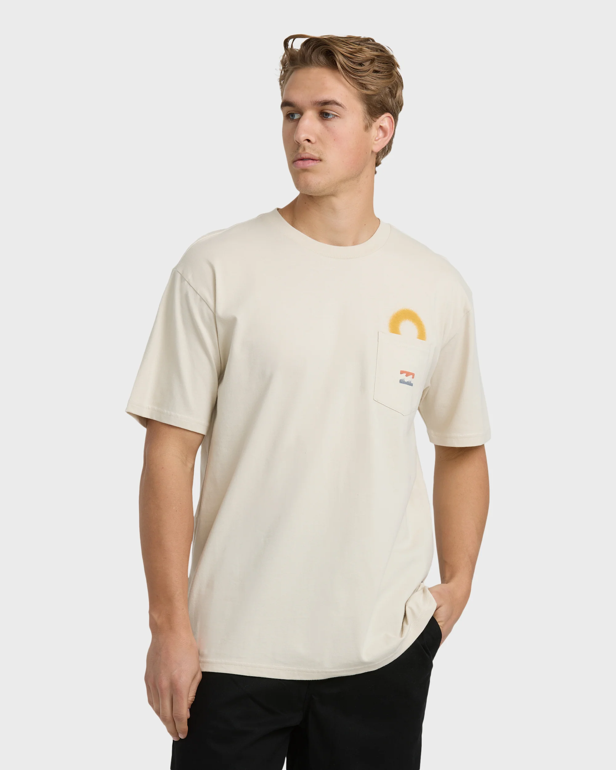 Eclipse Regular Short Sleeve T-Shirt - Chino - Image 2