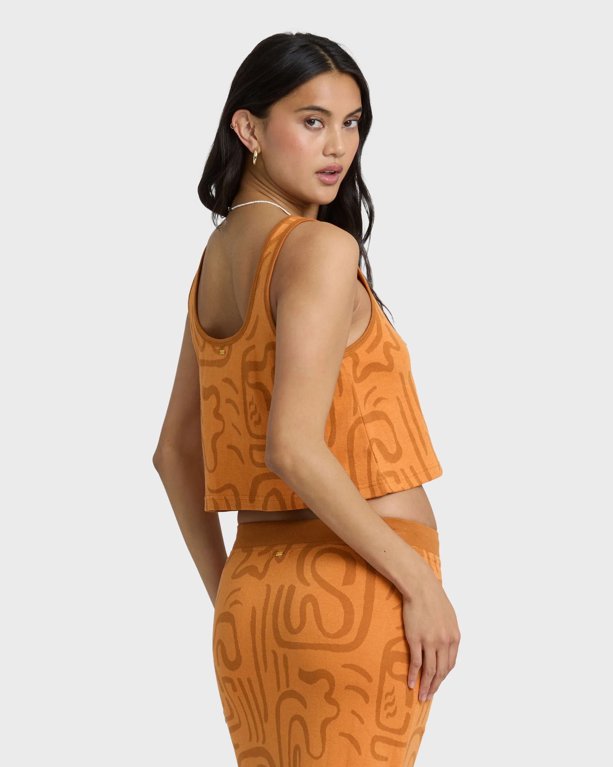 Womens Embers Knit Tank Top - Image 5