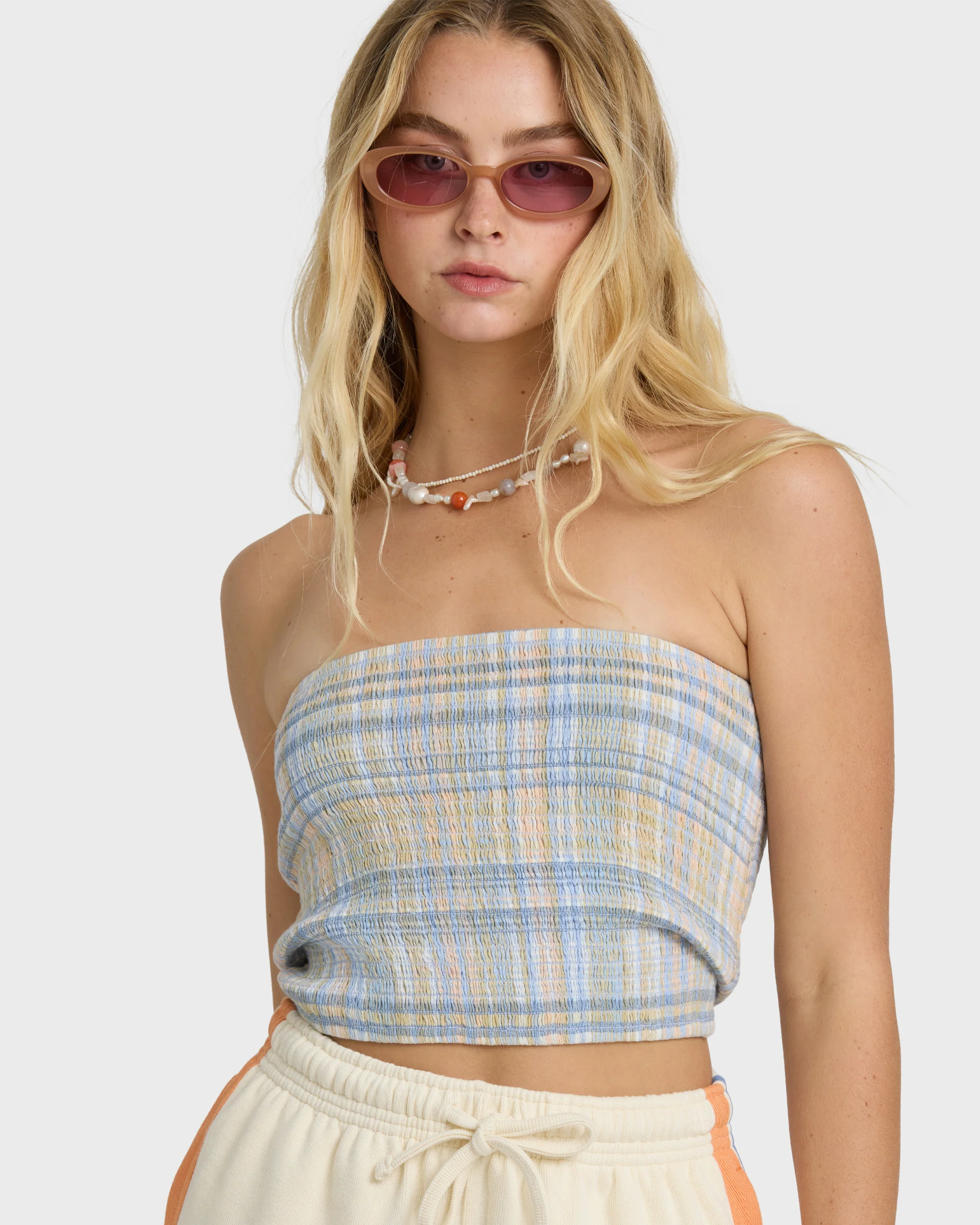 Keep It Simple 2 Tube Top - Twilight Blue - Image 4