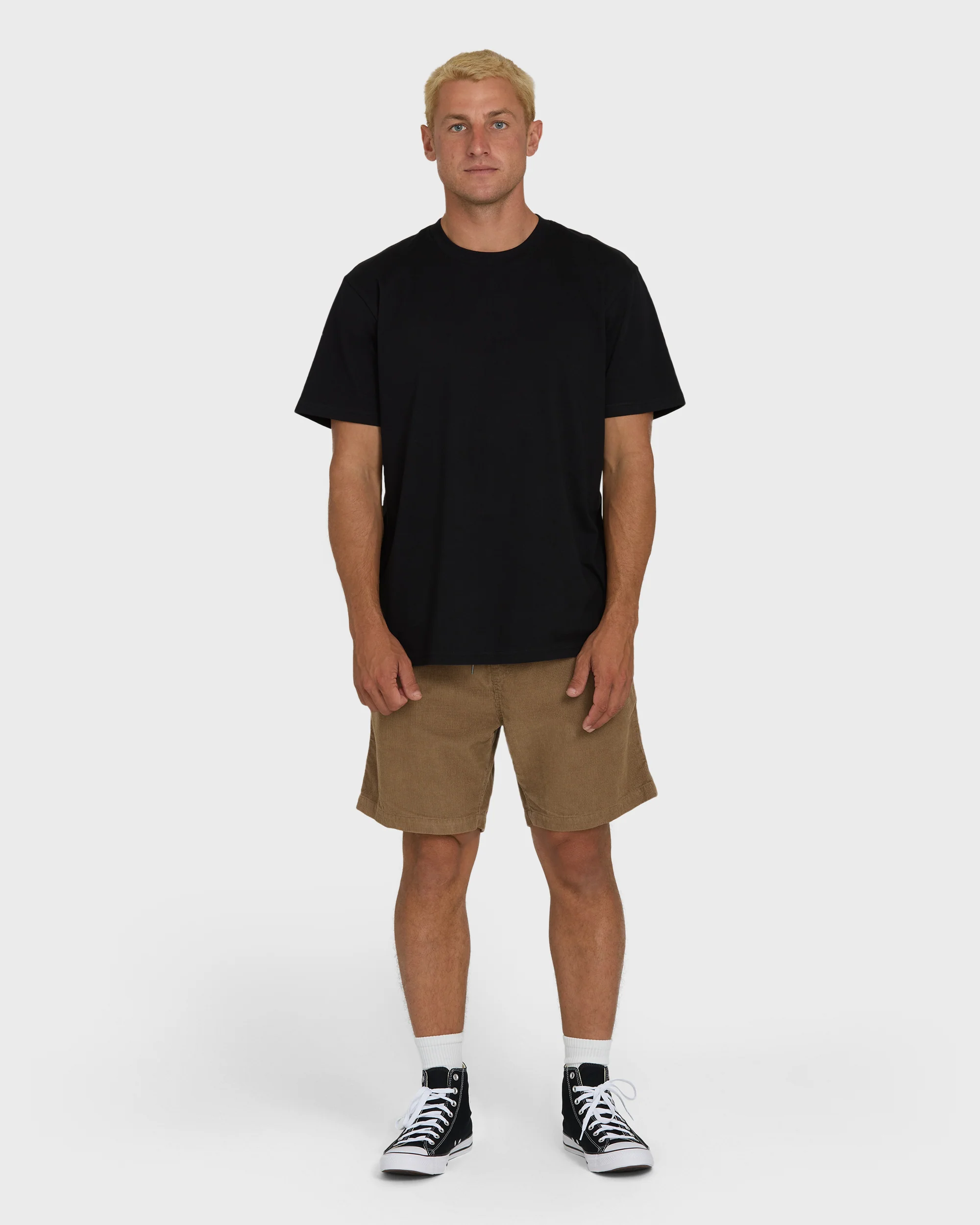 Larry Layback 17" Corduroy Shorts - Vintage Khaki - Image 4