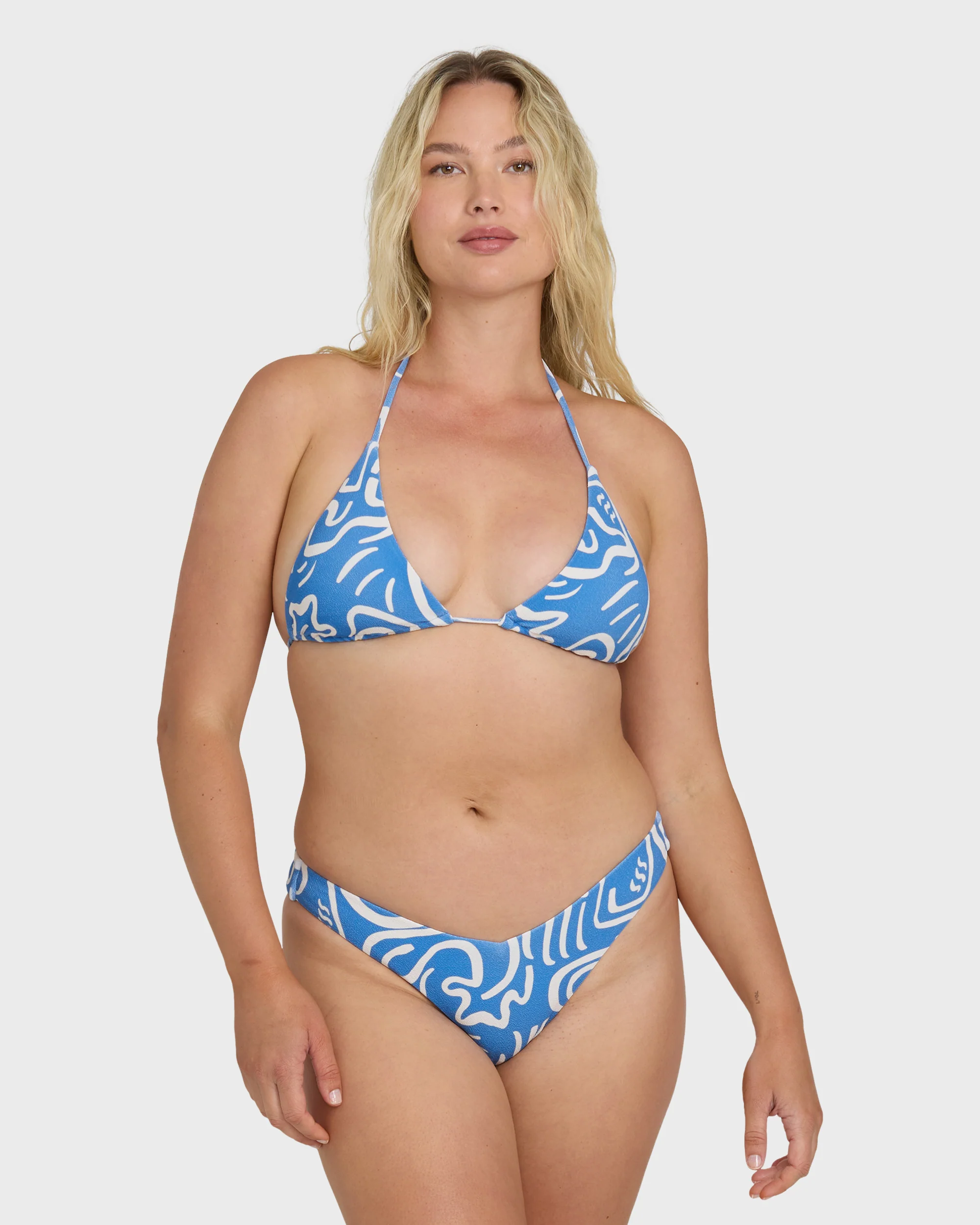Womens Le Love Multi Triangle Bikini Top - Image 5