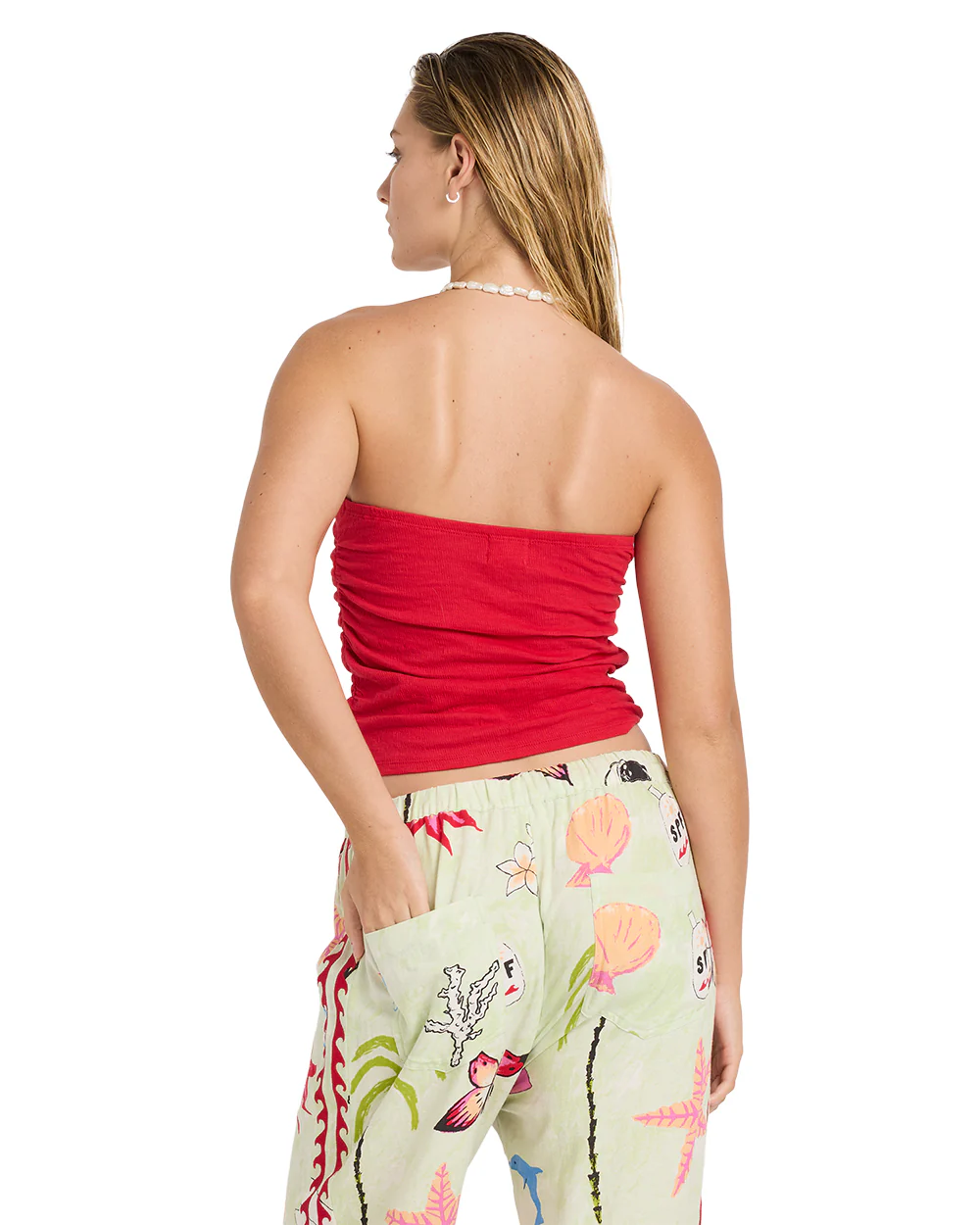Womens Lottie Hall Splasher Knit Tube Top - Image 6