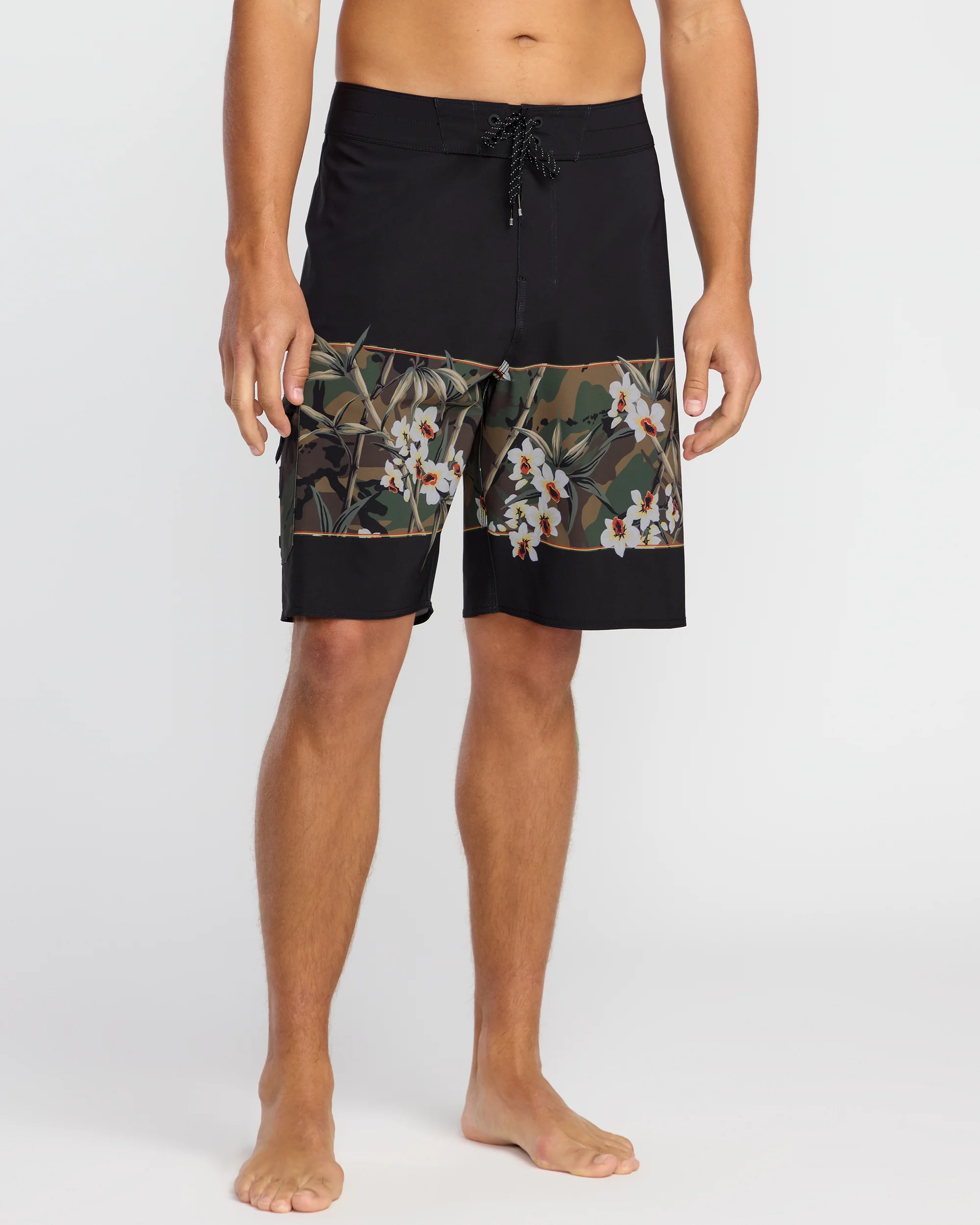 Lowers Pro Hi 17.5" Boardshorts - Black