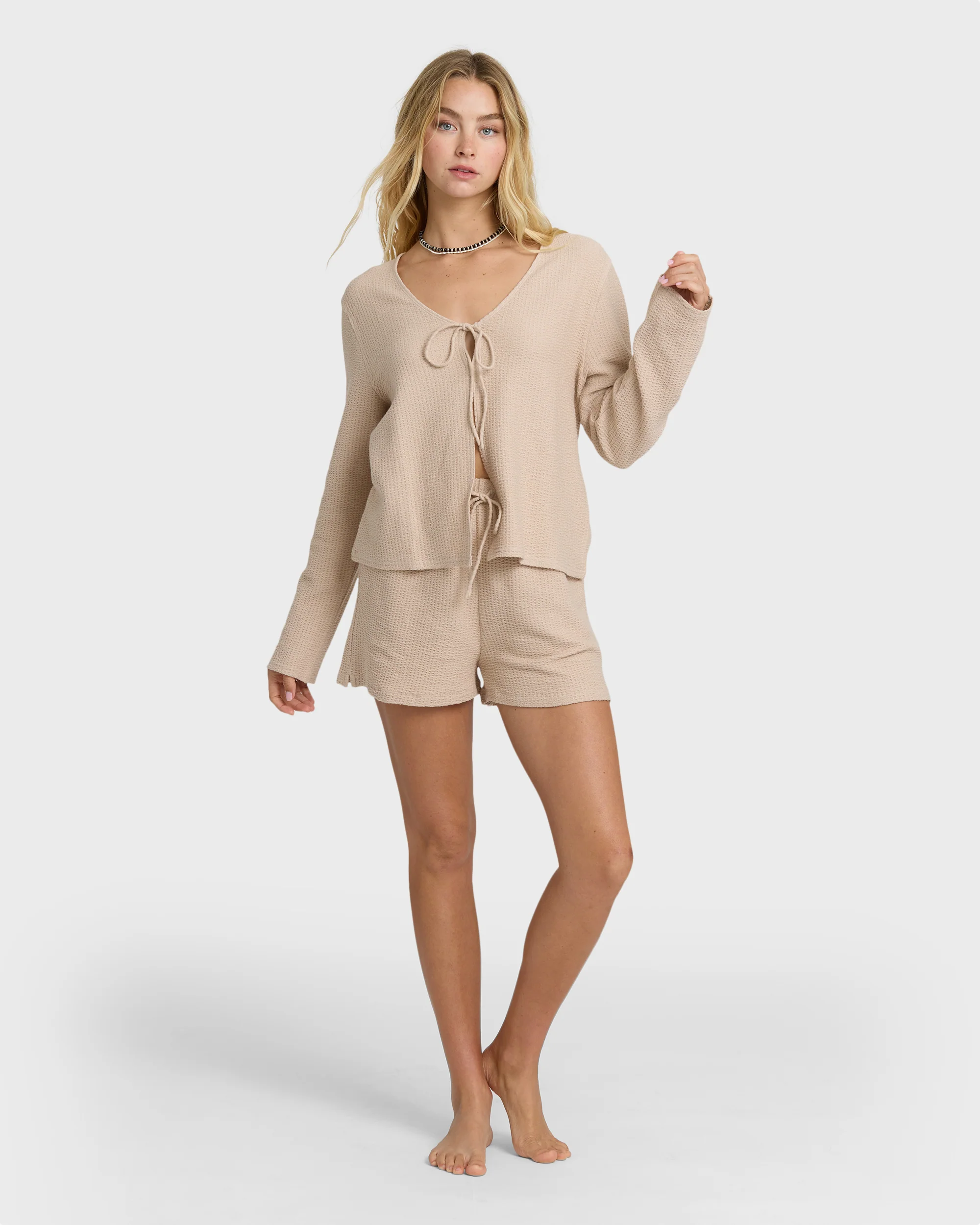 Womens Maya Long Sleeve Knit Top - Image 5