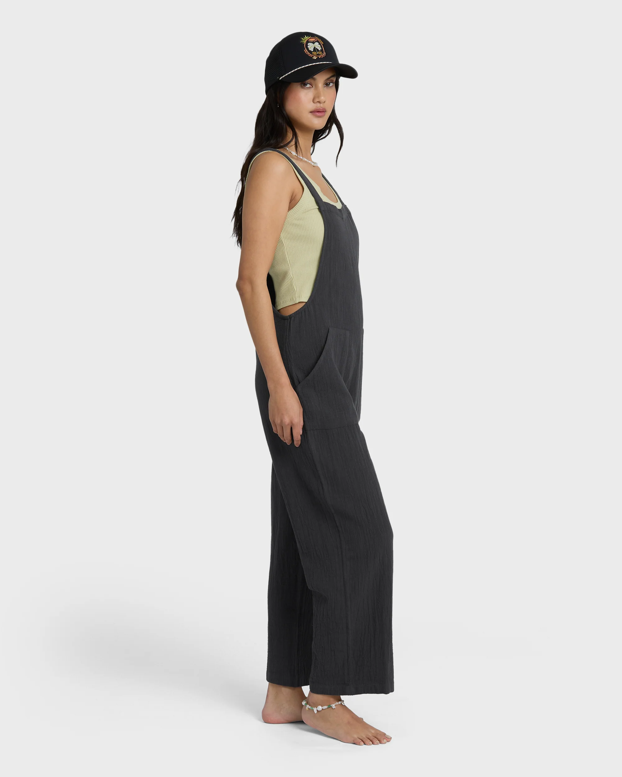 Womens Pacific Time Overalls - Image 5