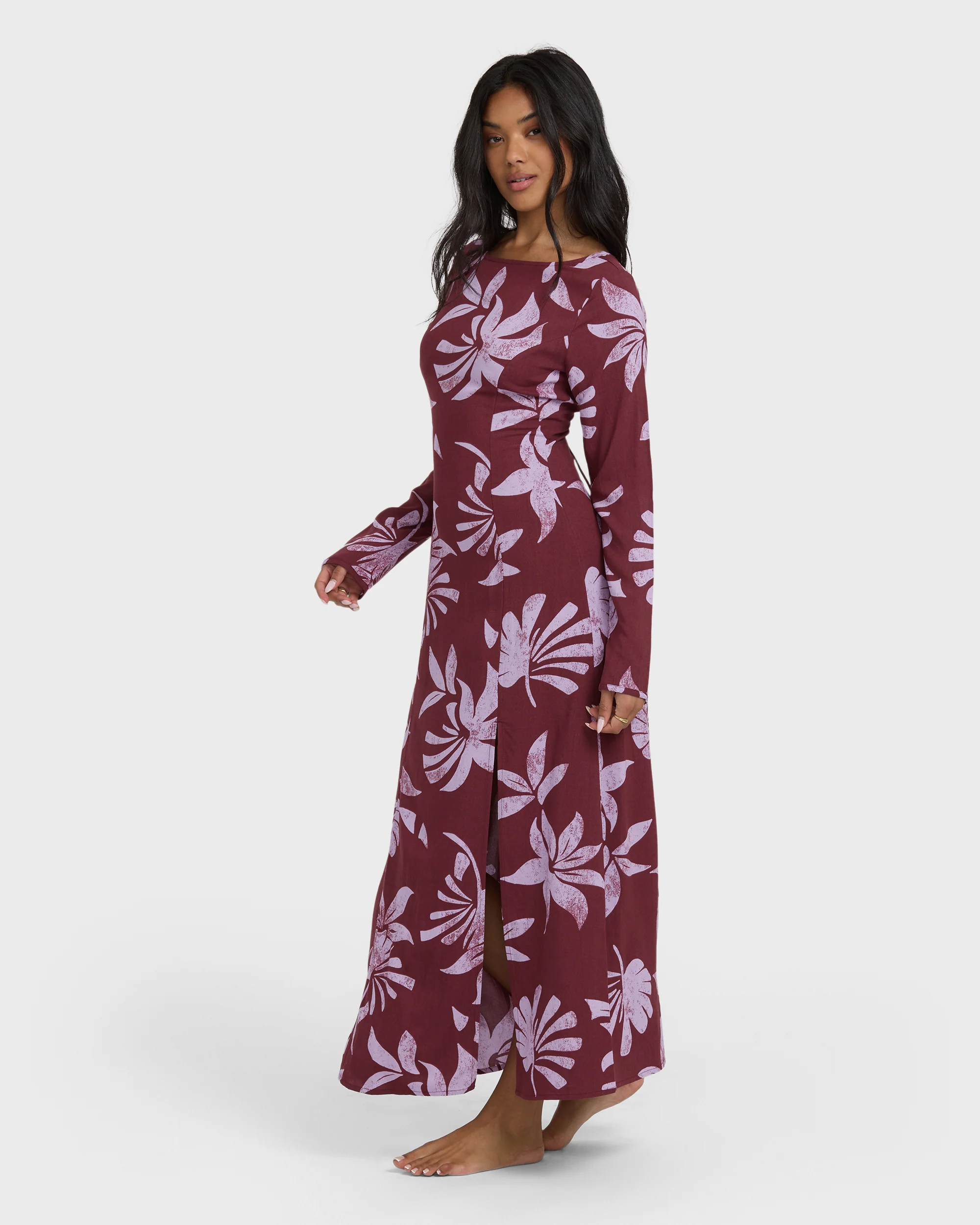 Romance You Maxi Dress - Pinot - Image 5