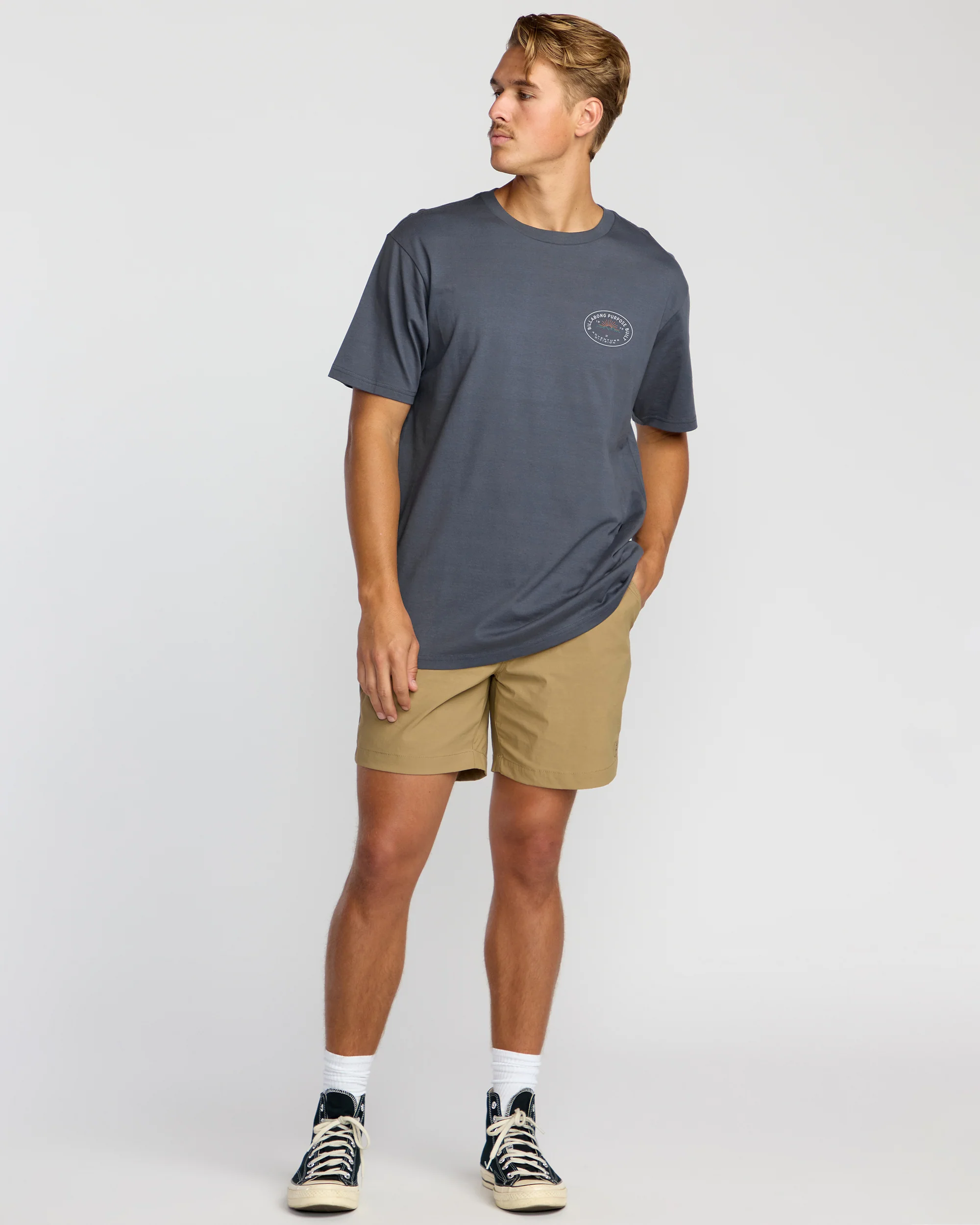 Sierras A/Div Short Sleeve T-Shirt - Midnight Blue - Image 4