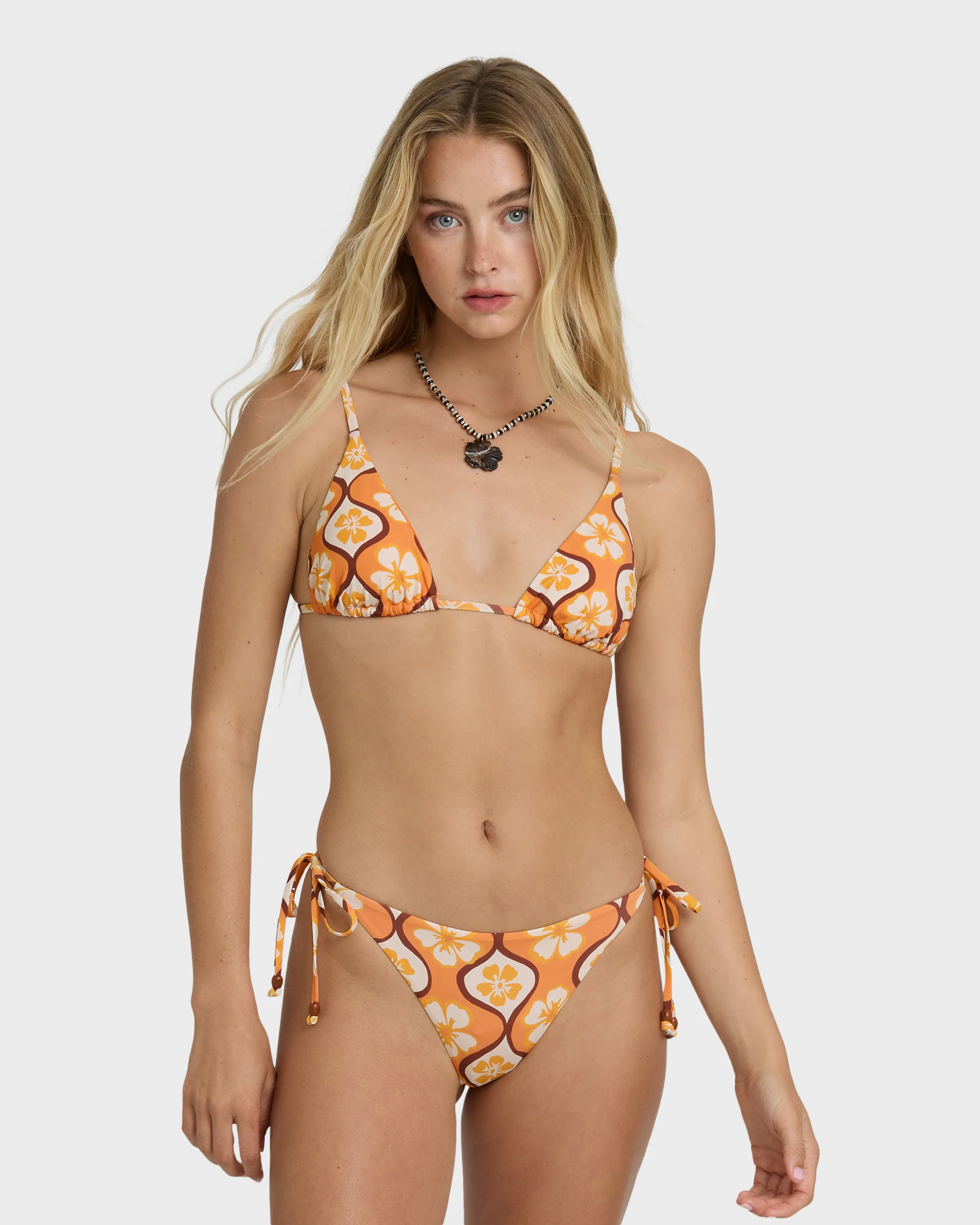 Womens Sol Groove Tall Slide Triangle Bikini Top - Image 5