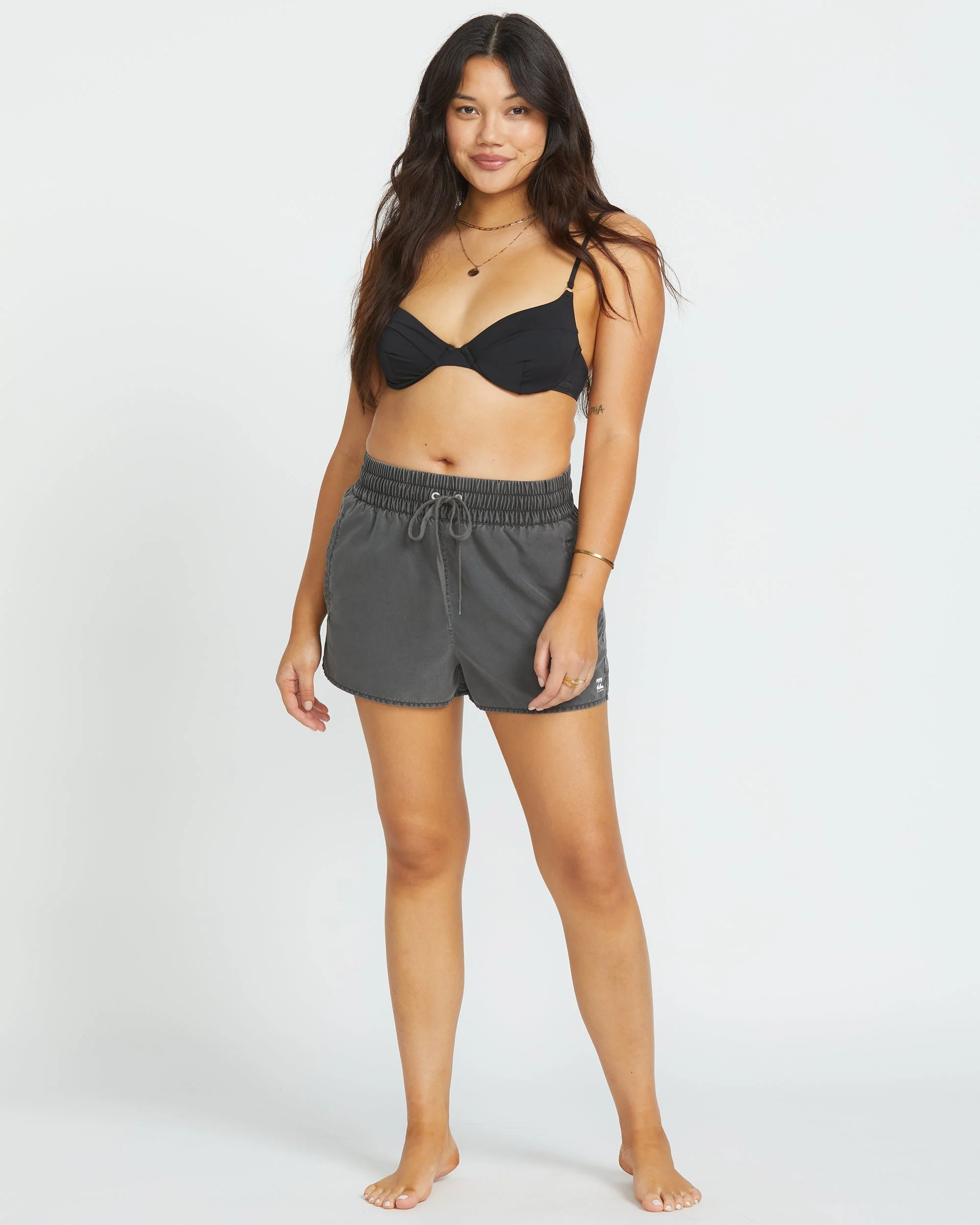 Sol Searcher Boardshorts - Black Pebble - Image 4