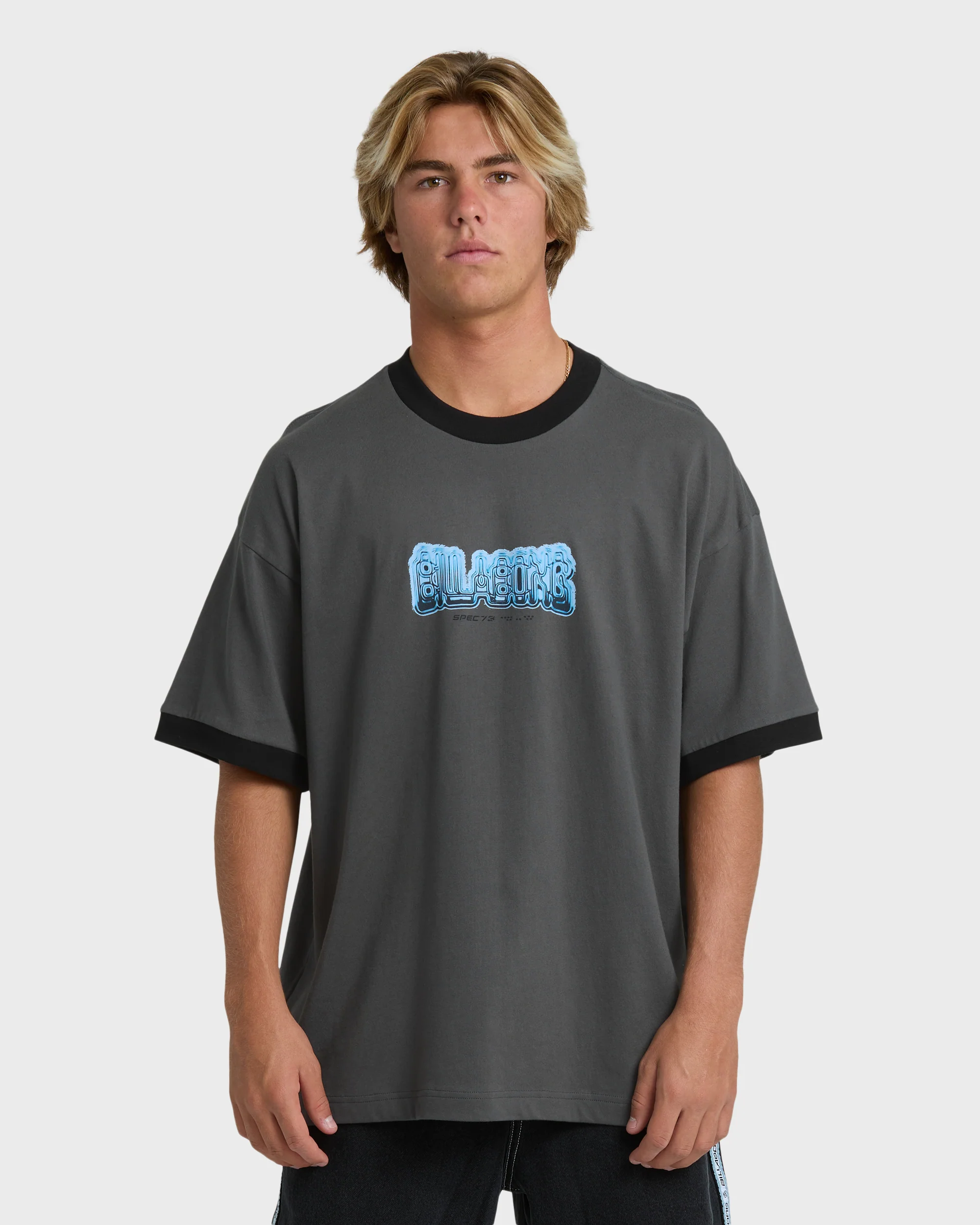 Mens Spec 73 Spin Ringer T-Shirt
