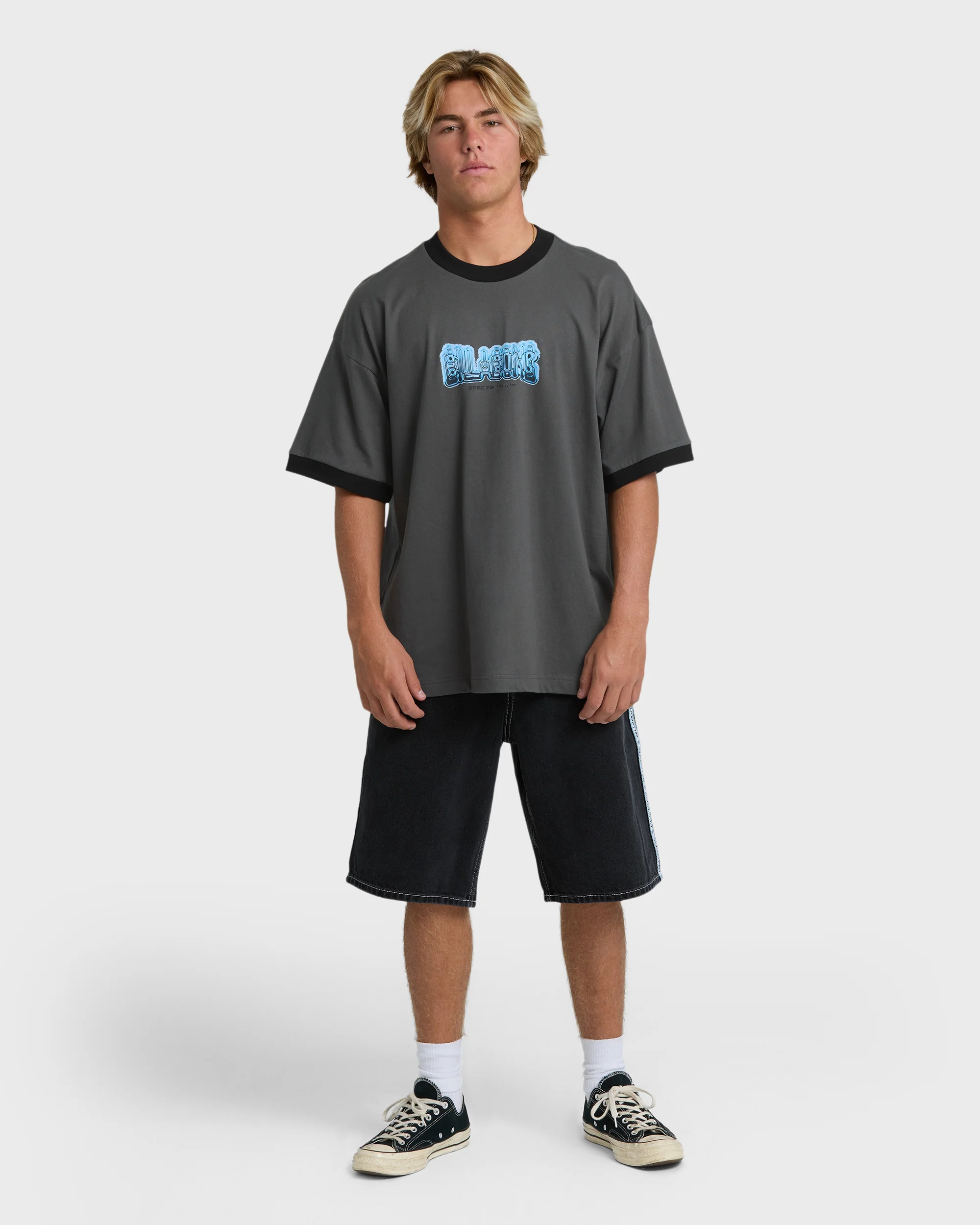 Mens Spec 73 Spin Ringer T-Shirt - Image 4