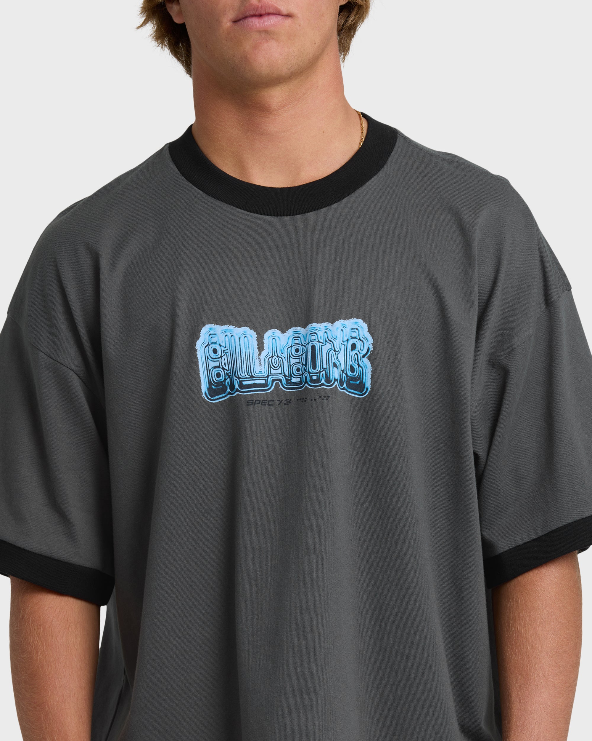 Mens Spec 73 Spin Ringer T-Shirt - Image 5