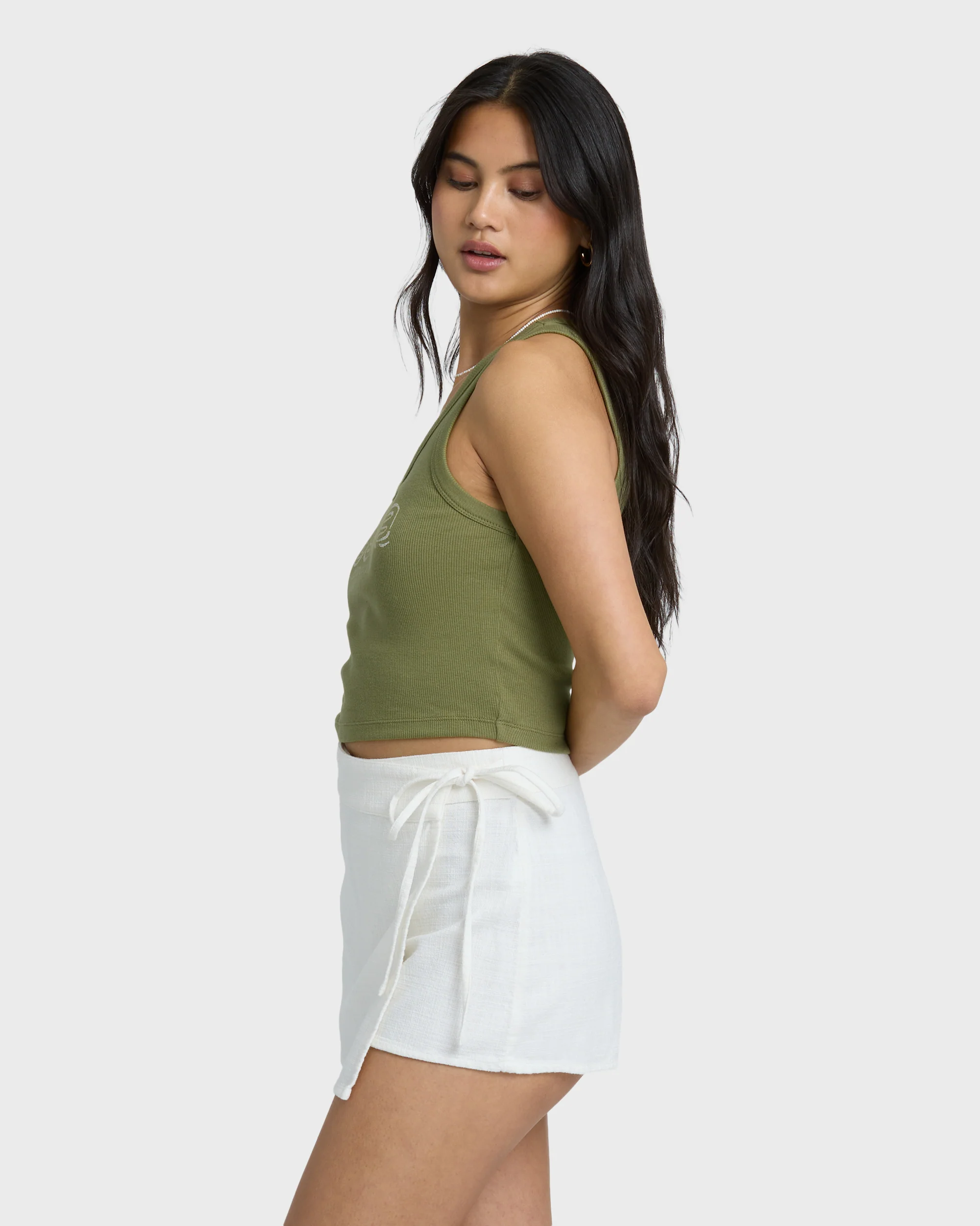 Stirred Up Tank - Dark Olive - Image 5