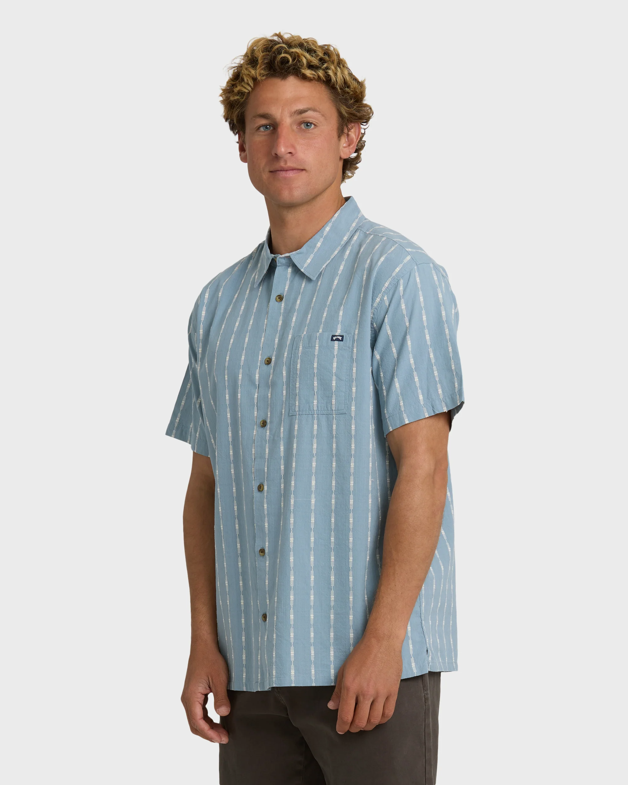 Mens Sundays Jacquard Shirt - Image 3