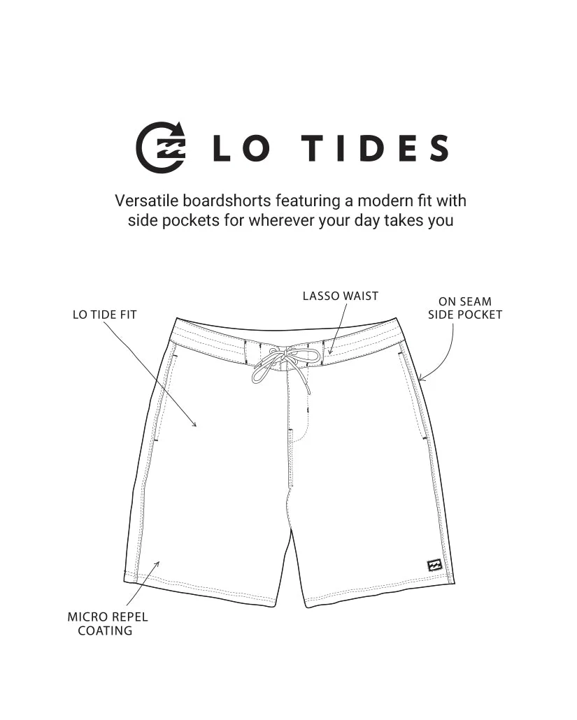 Sundays Lo Tide 19" Boardshorts - Black - Image 3