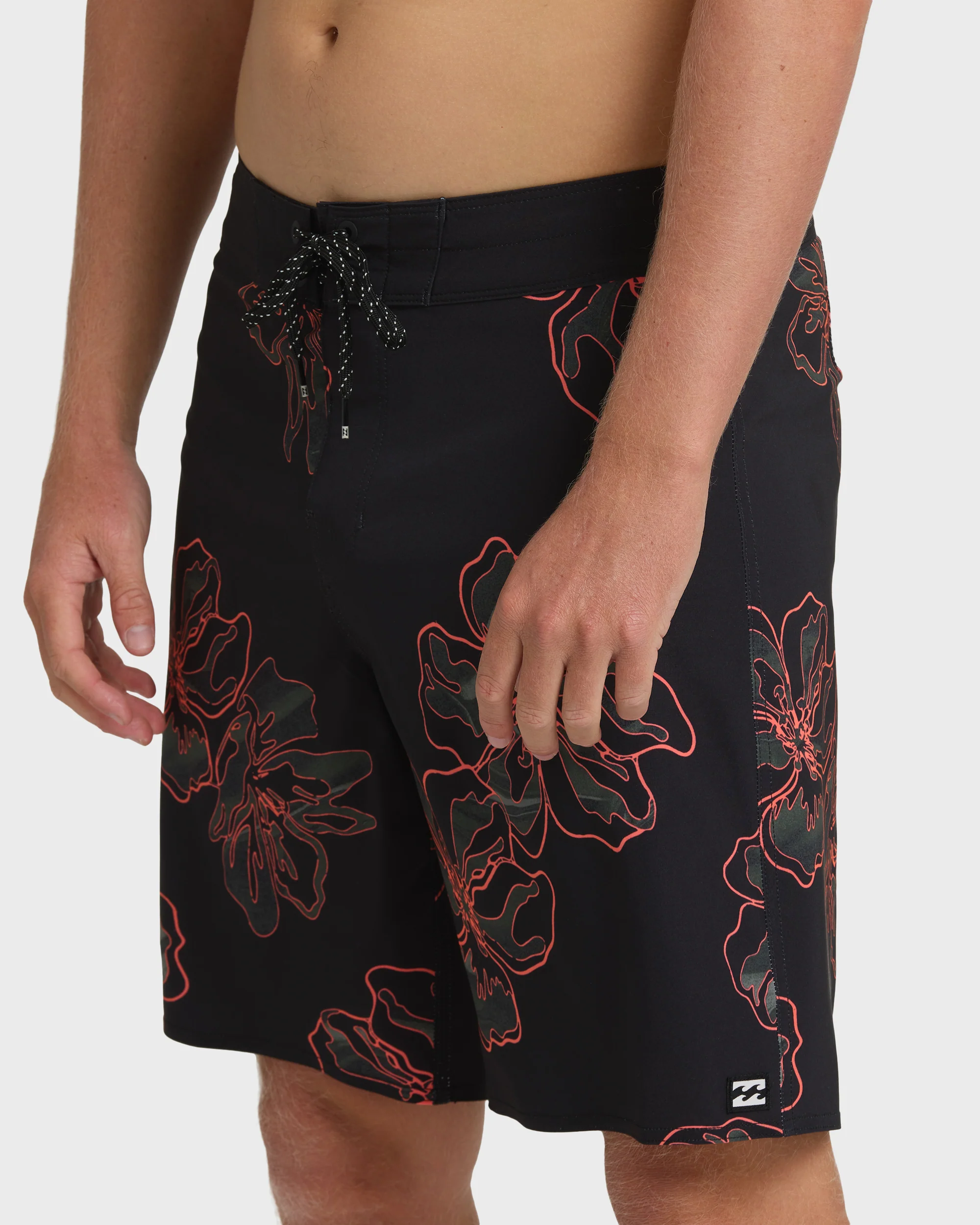 Sundays Pro 19" Boardshorts - Black Multi - Black - Image 6