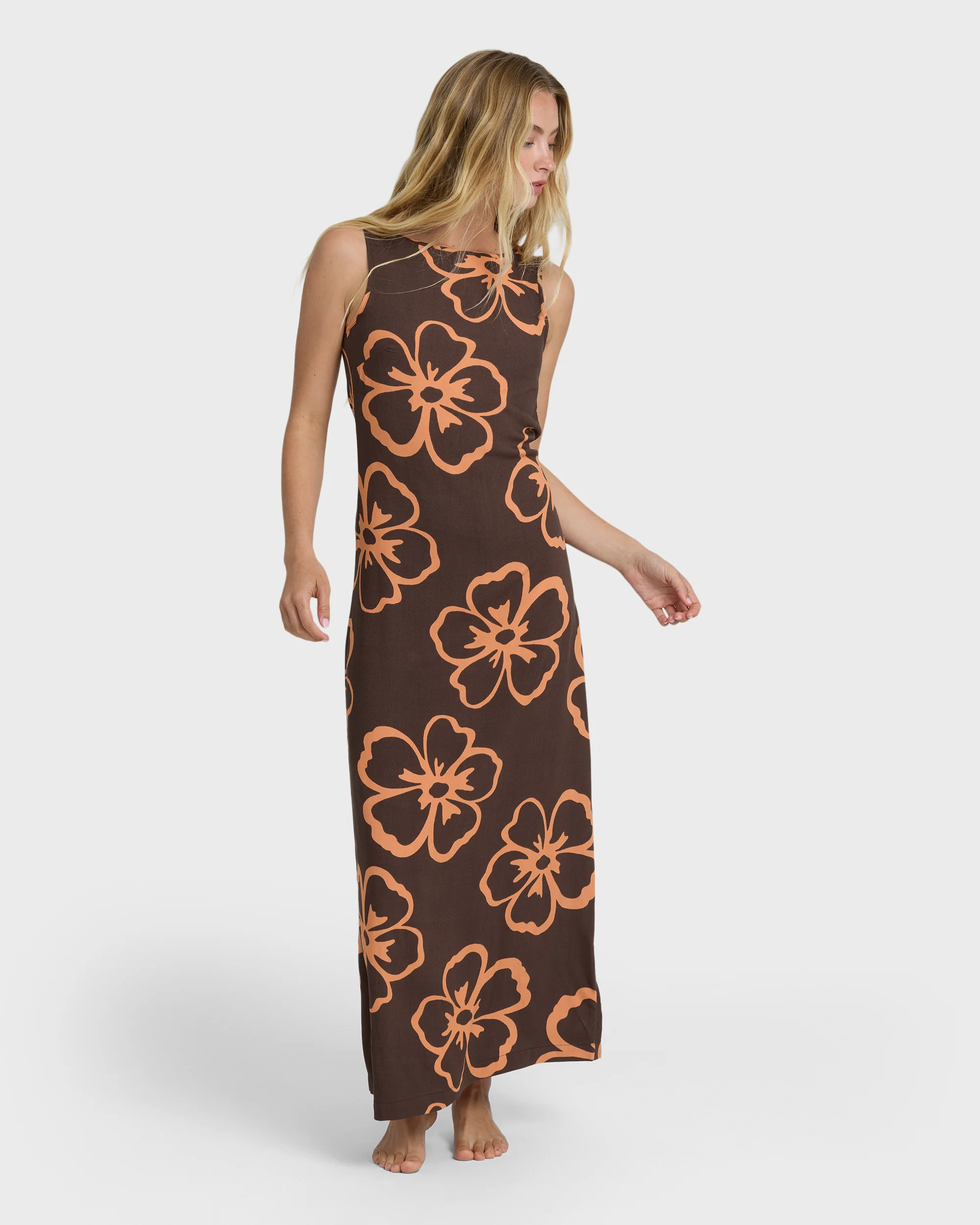 Sunkissed Maxi Dress - Teak - Image 4