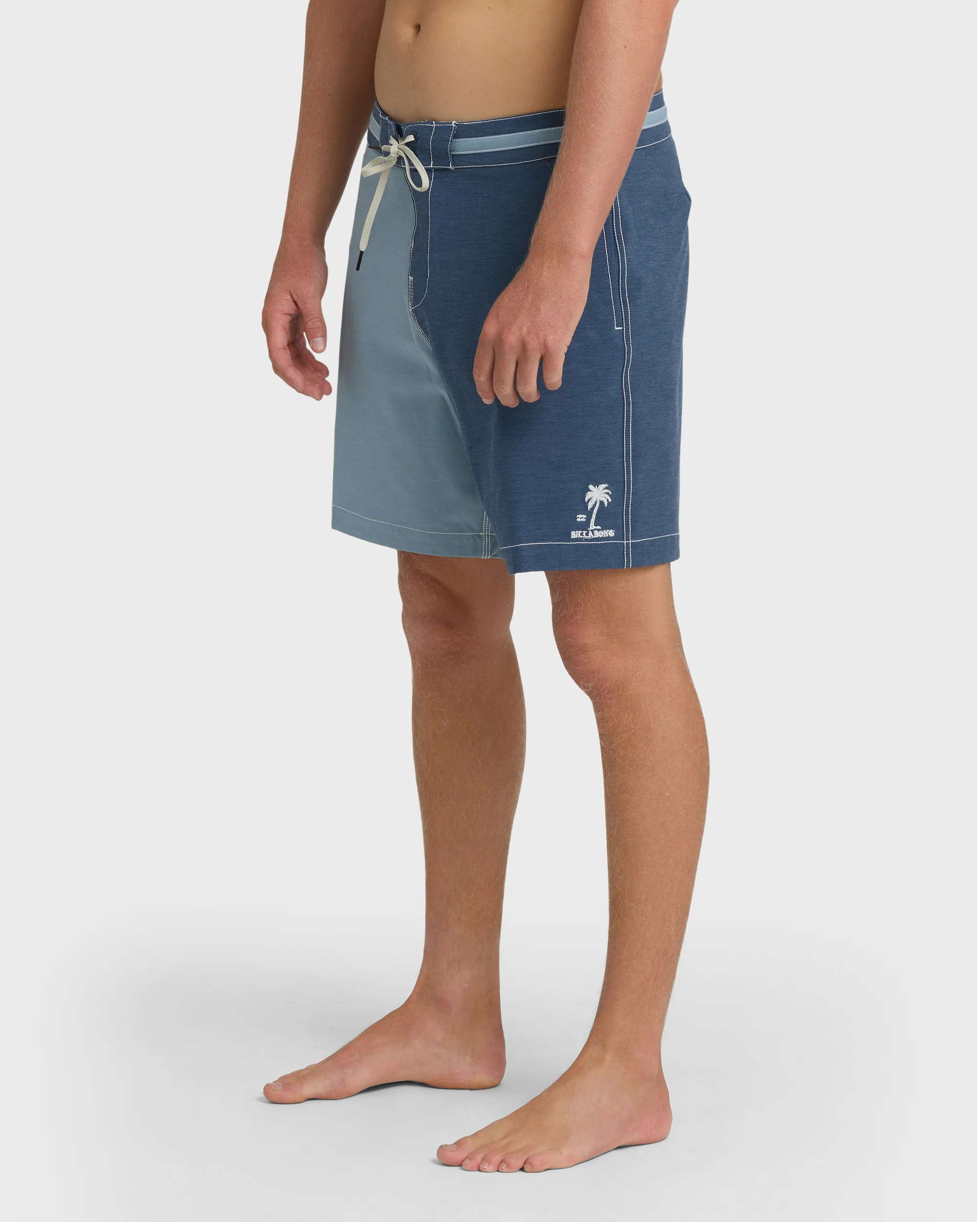 Sunset Lo Tide 19" Boardshorts - Blue Fog Multi - Blue Fog - Image 3