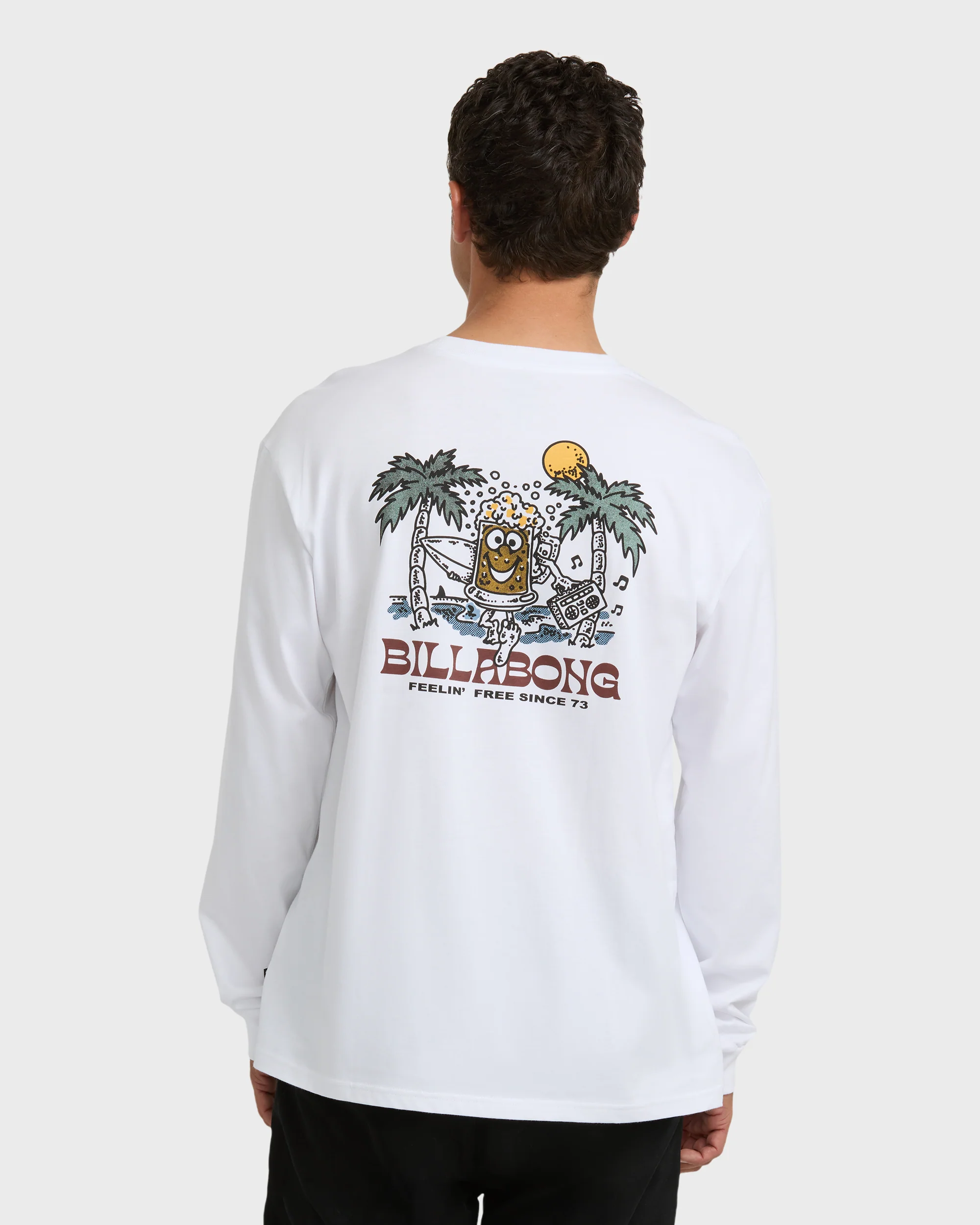 Under The Sun Regular Long Sleeve T-Shirt - White