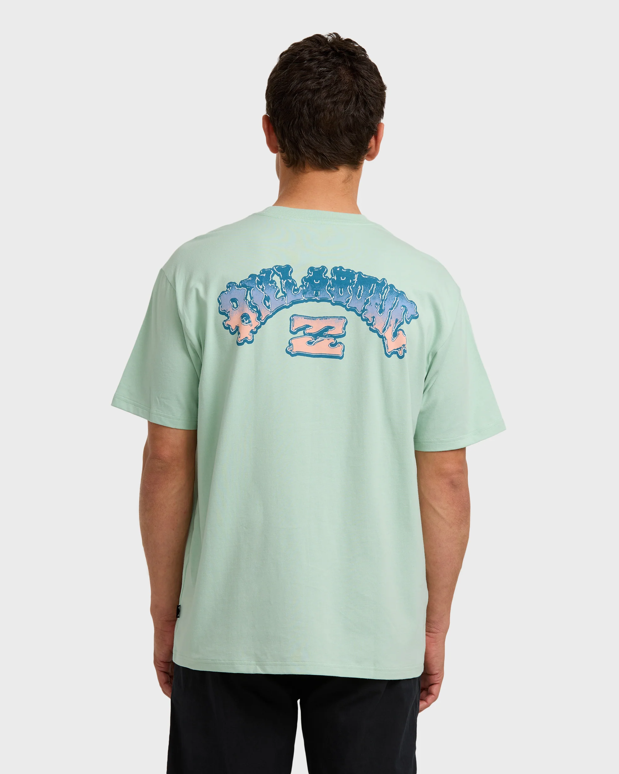 Wax Arch Regular Short Sleeve T-Shirt - Seafoam