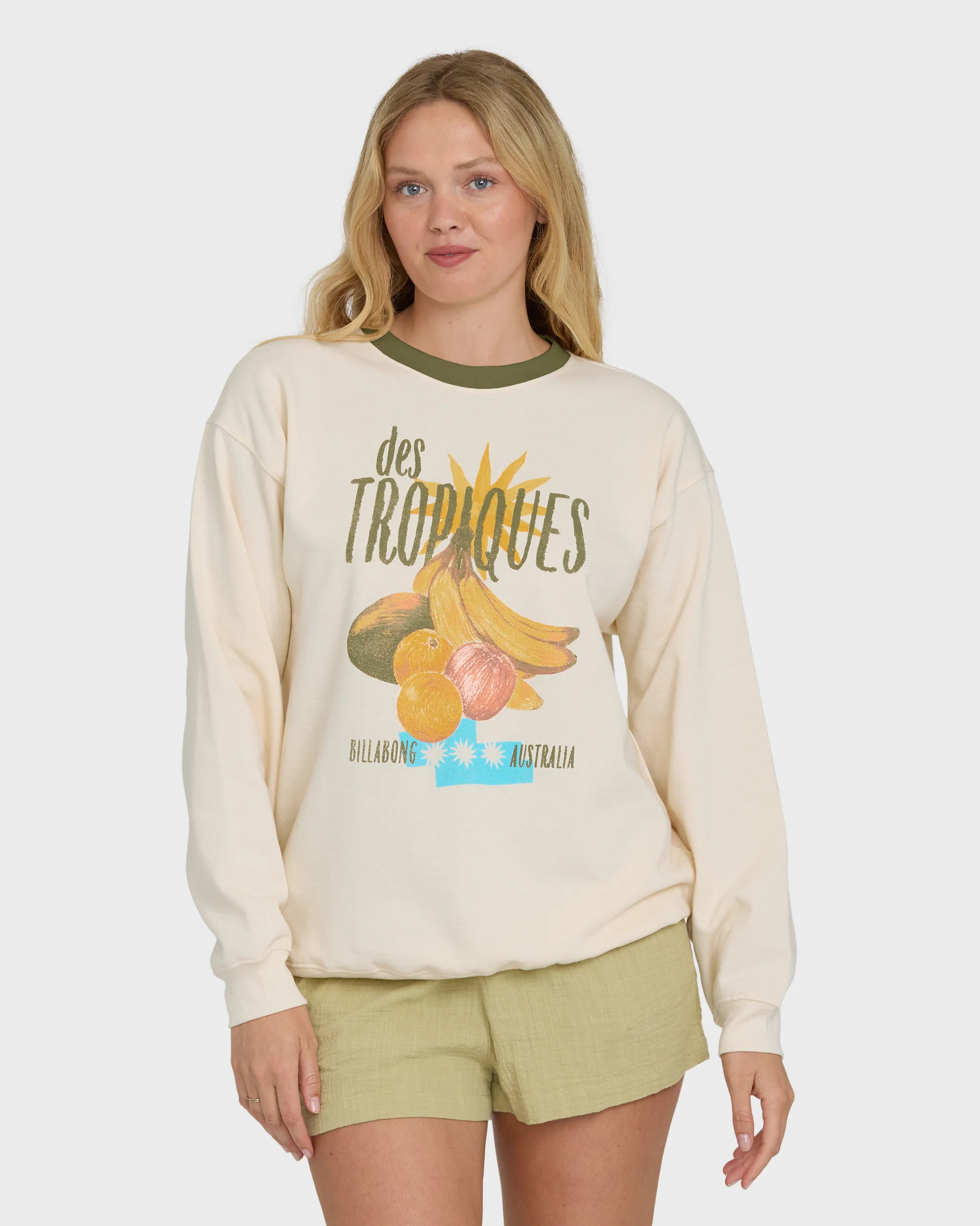 Freshest Things Crewneck Sweatshirt - White Cap - Image 3