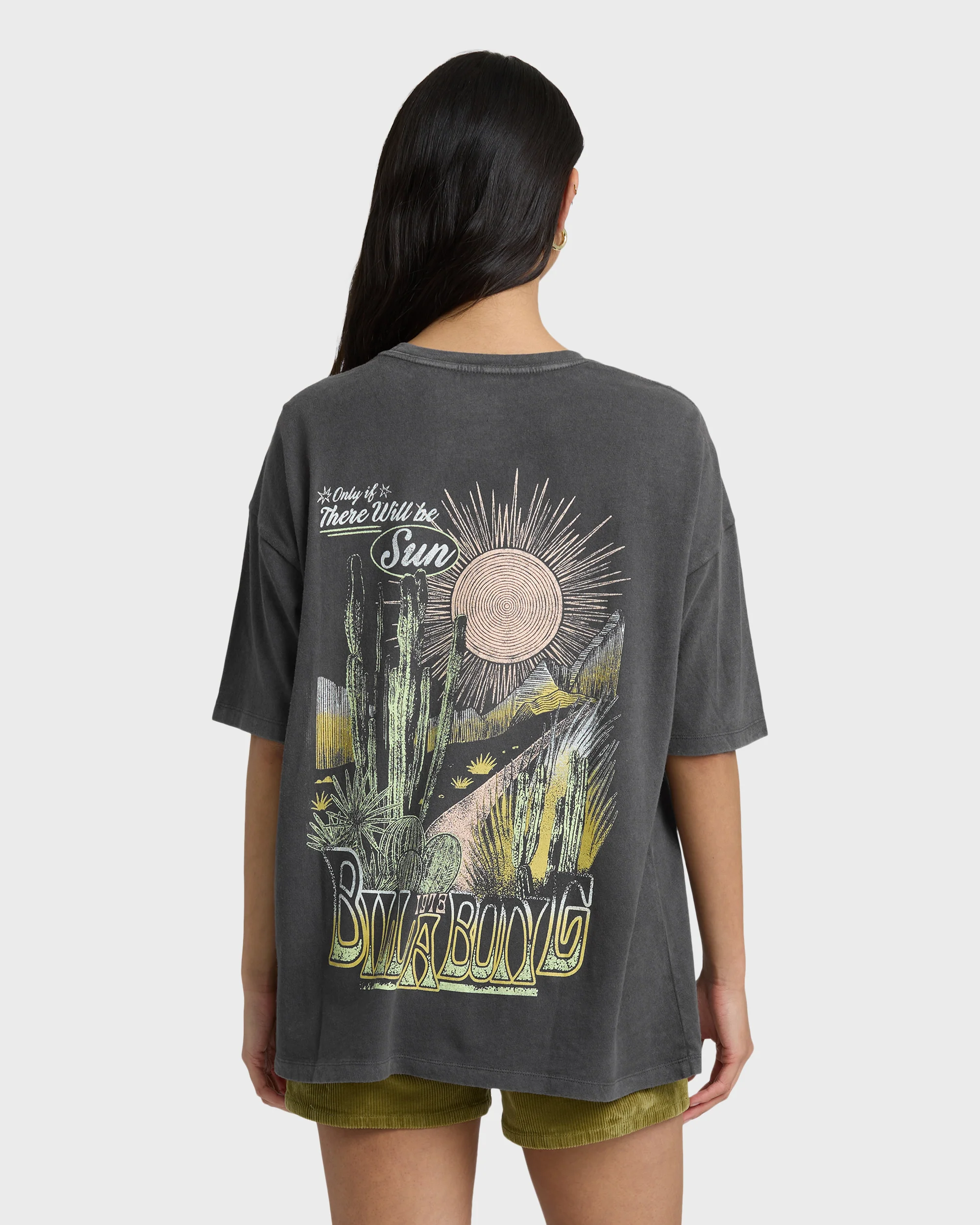 Sun Chasing Short Sleeve T-Shirt - Off Black